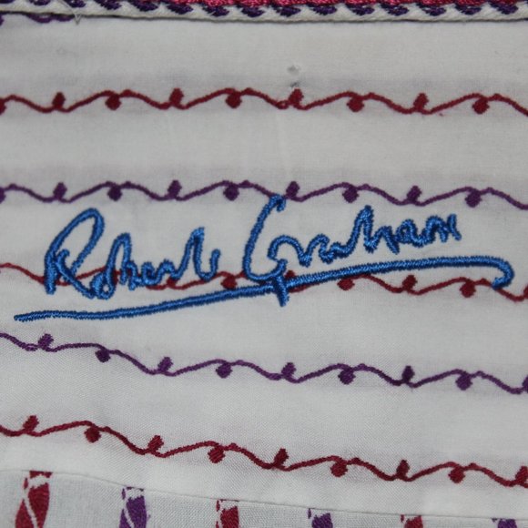 Robert Graham Flip Cuff Sport Shirt L - Picture 2 of 5